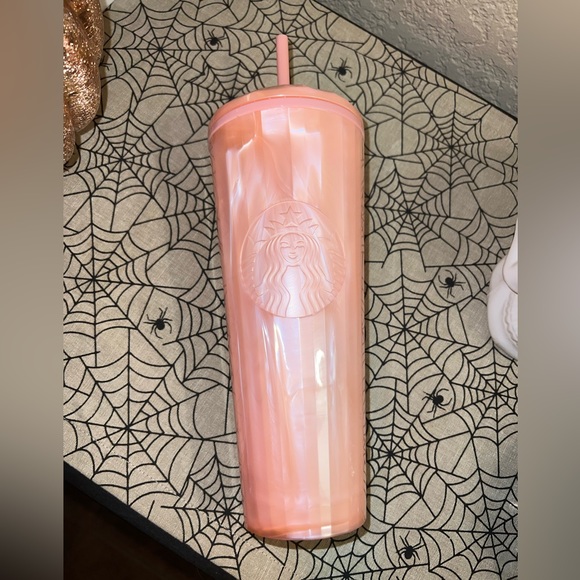 Starbucks Other - STARBUCKS VENTI PINK DOME TUMBLER